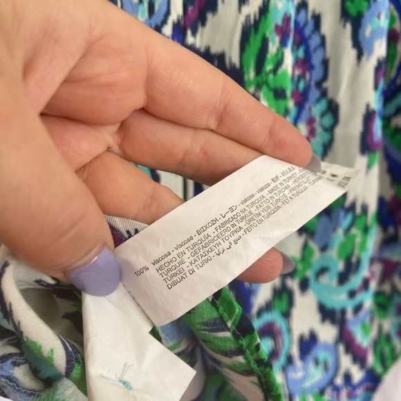 Zara Paisley Tops Boho Size XL - Picture 7 of 13